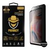 IDOL 1991 PRIVACY ANTISPY TEMPERED GLASS XIAOMI REDMI NOTE 12 5G 6.67in 9H 0.25mm SEMI CURVED FULL GLUE BLACK