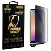 IDOL 1991 PREMIUM PRIVACY ANTISPY TEMPERED GLASS SAMSUNG A54 5G A546 6.4in 9H 0.25mm SEMI CURVED FULL GLUE BLACK