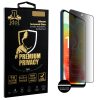 IDOL 1991 PREMIUM PRIVACY ANTISPY TEMPERED GLASS XIAOMI REDMI 12C 6.71in 9H 0.25mm SEMI CURVED FULL GLUE BLACK