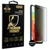 IDOL 1991 PREMIUM PRIVACY ANTISPY TEMPERED GLASS XIAOMI REDMI 12C 6.71in 9H 0.25mm SEMI CURVED FULL GLUE BLACK