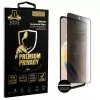 IDOL 1991 PREMIUM PRIVACY ANTISPY TEMPERED GLASS XIAOMI REDMI NOTE 12 PRO 4G 6.67in 9H 0.25mm SEMI CURVED FULL GLUE BLACK