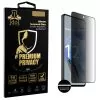 IDOL 1991 PREMIUM PRIVACY ANTISPY TEMPERED GLASS XIAOMI REDMI NOTE 12 PRO 5G 6.67in 9H 0.25mm SEMI CURVED FULL GLUE BLACK