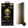 IDOL 1991 PRIVACY ANTISPY TEMPERED GLASS XIAOMI 13 PRO 5G 6.73in 9H 0.25mm 3D SEMI CURVED EDGE GLUE BLACK