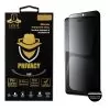 IDOL 1991 PRIVACY ANTISPY TEMPERED GLASS XIAOMI 13 LITE 5G 6.55in 9H 0.25mm SEMI CURVED FULL GLUE BLACK
