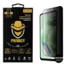 IDOL 1991 PRIVACY ANTISPY TEMPERED GLASS XIAOMI REDMI NOTE 12 4G/NOTE 12 5G 6.67in 9H 0.25mm SEMI CURVED FULL GLUE BLACK