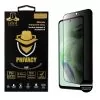 IDOL 1991 PRIVACY ANTISPY TEMPERED GLASS XIAOMI REDMI NOTE 12 4G/NOTE 12 5G 6.67in 9H 0.25mm SEMI CURVED FULL GLUE BLACK