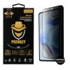 IDOL 1991 PRIVACY ANTISPY TEMPERED GLASS XIAOMI REDMI NOTE 12 PRO 4G 6.67in 9H 0.25mm SEMI CURVED FULL GLUE BLACK