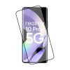 IDOL 1991 GLAMOUR TEMPERED GLASS REALME 10 PRO+ 5G 6.7in 9H 0.30mm FULL COVER 3D EDGE GLUE FINGER UNLOCK BLACK