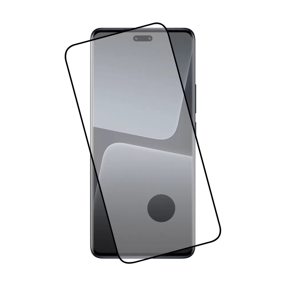 IDOL 1991 GLAMOUR TEMPERED GLASS XIAOMI 13 LITE 5G 6.55in 9H 0.30mm FULL COVER 3D EDGE GLUE FINGER UNLOCK BLACK
