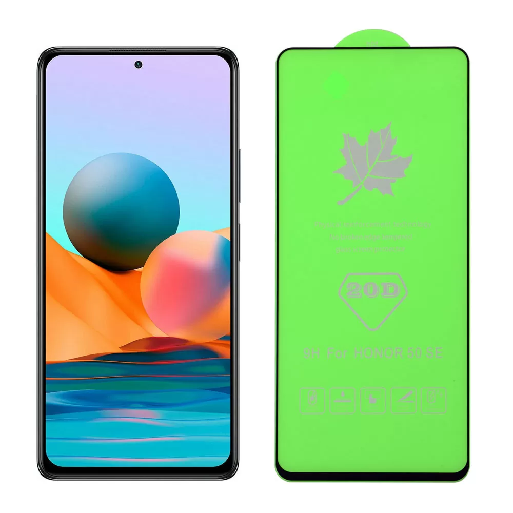 IDOL 1991 TEMPERED GLASS XIAOMI REDMI NOTE 10 PRO 6.67in 9H 0.25mm 20D FULL GLUE SEMI CURVED BLACK