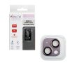 VOLTE-TEL CAMERA GLASS COVER IPHONE 14 6.1in/14 PLUS 6.7in 9H 0.30MM 3D ALUMINIUM-ELECTROPLATING FRAME PURPLE