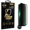 IDOL 1991 PREMIUM PRIVACY ANTISPY TEMPERED GLASS IPHONE 14 6.1in 9H 0.25mm SEMI CURVED FULL GLUE BLACK