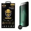 IDOL 1991 PRIVACY ANTISPY TEMPERED GLASS IPHONE 14 PRO 6.1in 9H 0.25mm SEMI CURVED FULL GLUE BLACK