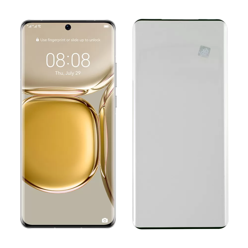 IDOL 1991 GLAMOUR TEMPERED GLASS HUAWEI P50 PRO 6.6in 9H 0.30mm FULL COVER 3D EDGE GLUE BLACK