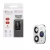 VOLTE-TEL CAMERA GLASS COVER IPHONE X/XS/XS MAX CONVERT TO IPHONE 11 PRO/11 PRO MAX 9H 0.30MM ΑLUMINIUM WITH FRAME WHITE