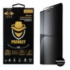 IDOL 1991 PRIVACY ANTISPY TEMPERED GLASS XIAOMI 13 LITE 6.55in 9H 0.25mm 3D SEMI CURVED EDGE GLUE BLACK