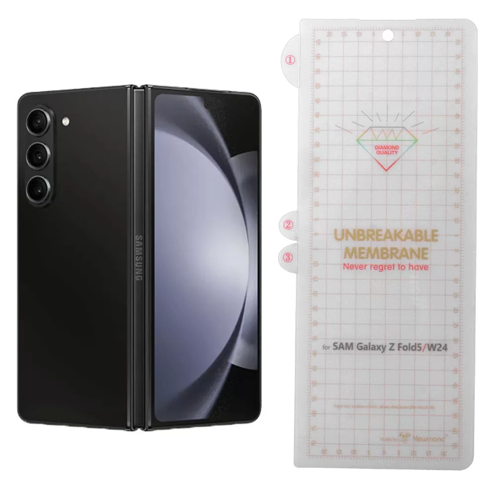 VOLTE-TEL PET SOFT FILM FOLDABLE SAMSUNG Z FOLD 5 5G F946 7.6in ΑΘΡΑΥΣΤΗ ΜΕΜΒΡΑΝΗ ΕΞΩΤΕΡΙΚΗΣ ΟΘΟΝΗΣ 0.20mm FULL COVER