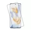 IDOL 1991 GLAMOUR TEMPERED GLASS HONOR 90 5G 6.7in 9H 0.30mm FULL COVER 3D EDGE FINGER UNLOCK BLACK