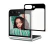 IDOL 1991 OUTSIDE SILK SCREEN TEMPERED GLASS SAMSUNG Z FLIP 5 5G F731 6.7in 9H 0.25mm 2.5D FULL COVER BLACK