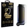 IDOL 1991 PREMIUM PRIVACY ANTISPY TEMPERED GLASS SAMSUNG A25 5G A256 6.5in 9H 0.25mm SEMI CURVED FULL GLUE BLACK