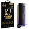 IDOL 1991 PREMIUM PRIVACY ANTISPY TEMPERED GLASS SAMSUNG A55 5G A556 6.6in 9H 0.25mm SEMI CURVED FULL GLUE BLACK
