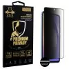 IDOL 1991 PREMIUM PRIVACY ANTISPY TEMPERED GLASS SAMSUNG A55 5G A556 6.6in 9H 0.25mm SEMI CURVED FULL GLUE BLACK