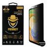 IDOL 1991 PRIVACY ANTISPY TEMPERED GLASS SAMSUNG A15 4G A155/A15 5G A156 6.4in 9H 0.25mm SEMI CURVED FULL GLUE BLACK