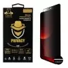 IDOL 1991 PRIVACY ANTISPY TEMPERED GLASS XIAOMI 13T 6.67in 9H 0.25mm SEMI CURVED FULL GLUE BLACK