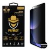 IDOL 1991 PRIVACY ANTISPY TEMPERED GLASS XIAOMI 13T PRO 5G 6.67in 9H 0.25mm SEMI CURVED FULL GLUE BLACK
