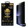 IDOL 1991 PRIVACY ANTISPY TEMPERED GLASS XIAOMI 13T PRO 5G 6.67in 9H 0.25mm SEMI CURVED FULL GLUE BLACK