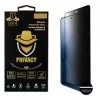 IDOL 1991 PRIVACY ANTISPY TEMPERED GLASS XIAOMI 14 6.36in 9H 0.25mm SEMI CURVED FULL GLUE BLACK