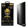 IDOL 1991 PRIVACY ANTISPY TEMPERED GLASS XIAOMI 14 PRO 6.73in 9H 0.25mm SEMI CURVED FULL GLUE BLACK