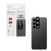 VOLTE-TEL CAMERA GLASS COVER SAMSUNG S24 5G 6.2in 9H 0.30MM 3D ALUMINIUM-ELECTROPLATING FRAME BLACK