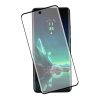 IDOL 1991 GLAMOUR TEMPERED GLASS MOTOROLA EDGE 40 NEO 6.55in 9H 0.30mm FULL COVER 3D EDGE GLUE FINGER UNLOCK BLACK