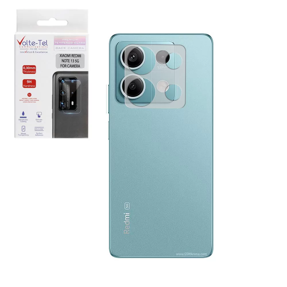 VOLTE-TEL CAMERA TEMPERED GLASS XIAOMI REDMI NOTE 13 5G 6.67in 9H 0.30mm
