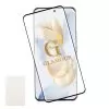 IDOL 1991 GLAMOUR TEMPERED GLASS HONOR 100 5G 6.78in 9H 0.30mm FULL COVER 3D FULL GLUE FINGER UNLOCK BLACK + SQUEEZY CARD