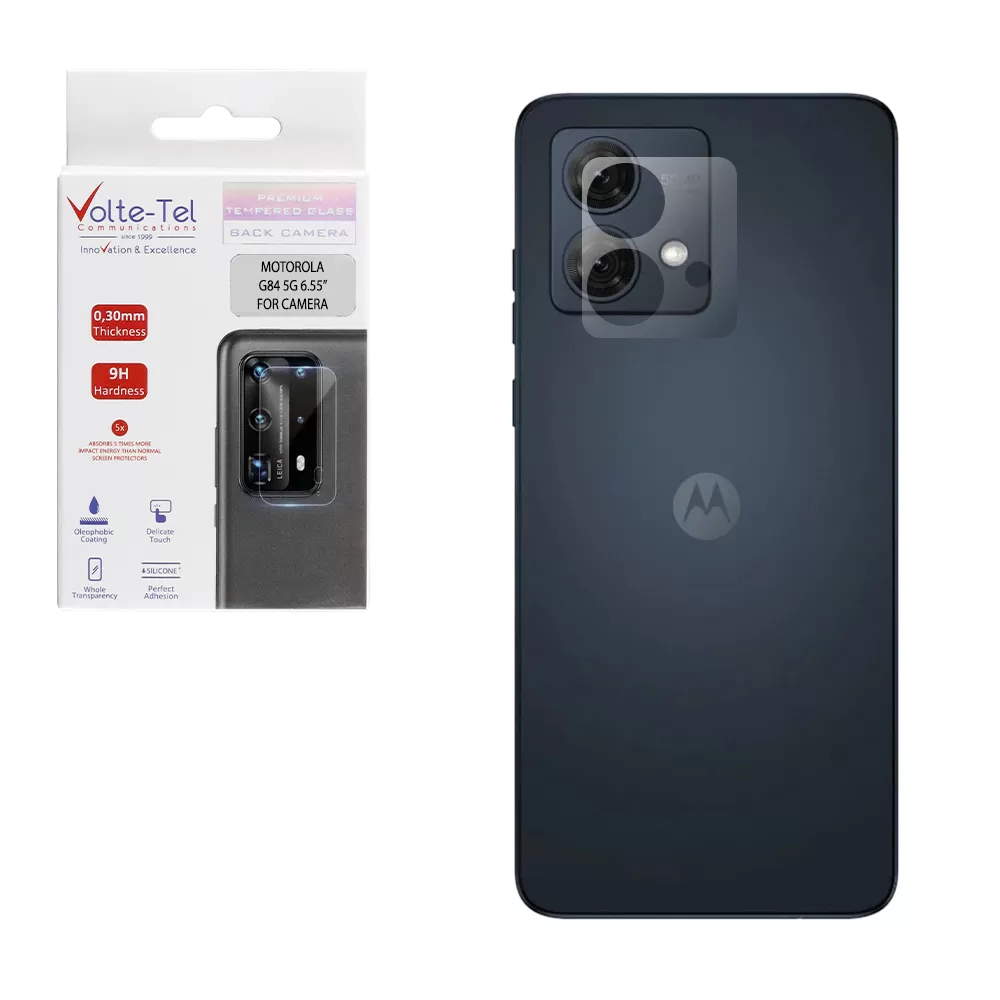 VOLTE-TEL CAMERA TEMPERED GLASS MOTOROLA G84 5G 6.55in 9H 0.30mm