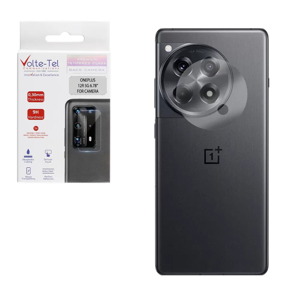 VOLTE-TEL CAMERA TEMPERED GLASS ONEPLUS 12R 5G 6.78in 9H 0.30mm