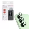 VOLTE-TEL CAMERA GLASS COVER SAMSUNG A15 4G A155/A15 5G A157 6.4in 9H 0.30MM EASY APPLICATION GREEN