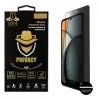 IDOL 1991 PRIVACY ANTISPY TEMPERED GLASS XIAOMI REDMI A3 4G/A3X 4G 6.71in 9H 0.25mm SEMI CURVED FULL GLUE BLACK