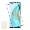 IDOL 1991 GLAMOUR TEMPERED GLASS HONOR MAGIC 6 LITE 5G 6.78in 9H 0.30mm FULL COVER 3D FULL GLUE FINGER UNLOCK BLACK+SQUEEZY CARD