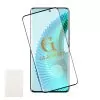 IDOL 1991 GLAMOUR TEMPERED GLASS HONOR MAGIC 6 LITE 5G 6.78in 9H 0.30mm FULL COVER 3D FULL GLUE FINGER UNLOCK BLACK+SQUEEZY CARD