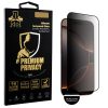 IDOL 1991 PREMIUM PRIVACY ANTISPY TEMPERED GLASS IPHONE 16 PRO MAX 6.9in 9H 0.25mm SEMI CURVED FULL GLUE BLACK