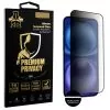 IDOL 1991 PREMIUM PRIVACY ANTISPY TEMPERED GLASS IPHONE 16 PLUS 6.7in 9H 0.25mm SEMI CURVED FULL GLUE BLACK