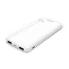 PHILIPS POWER POWER BANK DLP1810CW 10000mAh OUTPUT USB-C 5V-3A/USB-A 5V-2.1A ΜΕ ΕΝΣΩΜΑΤΩΜΕΝΑ ΚΑΛΩΔΙΑ USB-C,USB-A WHITE