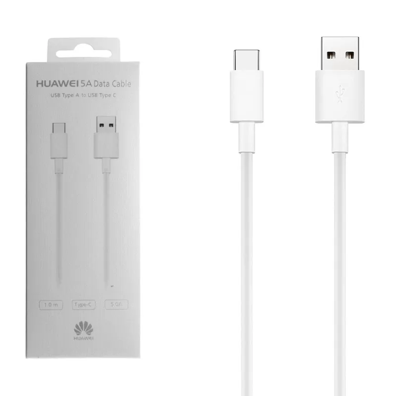 HUAWEI AP71 USB->TYPE C 3.1 5A 40W ΦΟΡΤΙΣΗΣ-DATA 1.0m WHITE PACKING OR