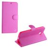 VOLTE-TEL ΘΗΚΗ MOTOROLA MOTO G4 PLUS SILK LEATHER-TPU BOOK STAND PINK