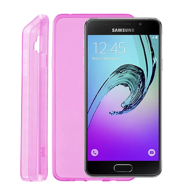 IDOL 1991 ULTRA THIN TPU ΘΗΚΗ SAMSUNG A3 2016 A310 0.3mm ΔΙΑΦΑΝΗ ΡΟΖ