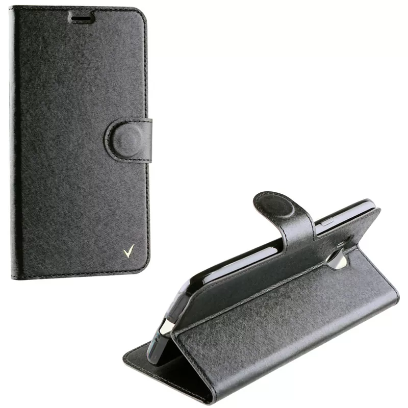 VOLTE-TEL LEATHER-TPU BOOK STAND ΘΗΚΗ SONY XPERIA X COMPACT SILK BLACK