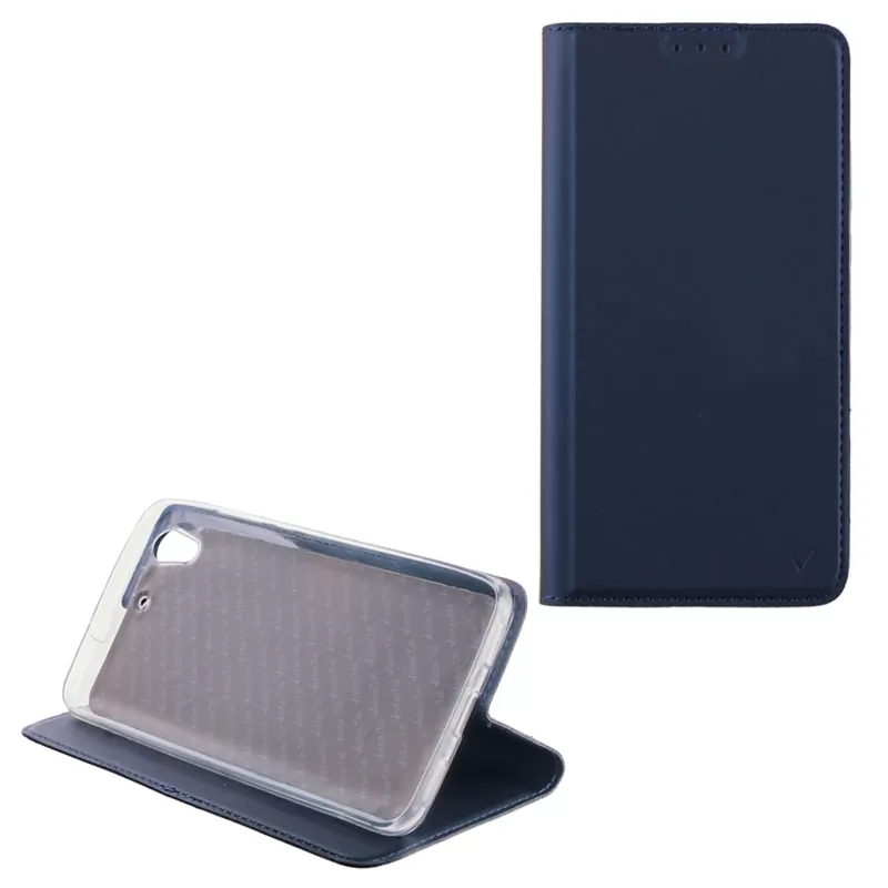 VOLTE-TEL MAGNET BOOK STAND ΘΗΚΗ HUAWEI Y6 II 5.5in DARK BLUE